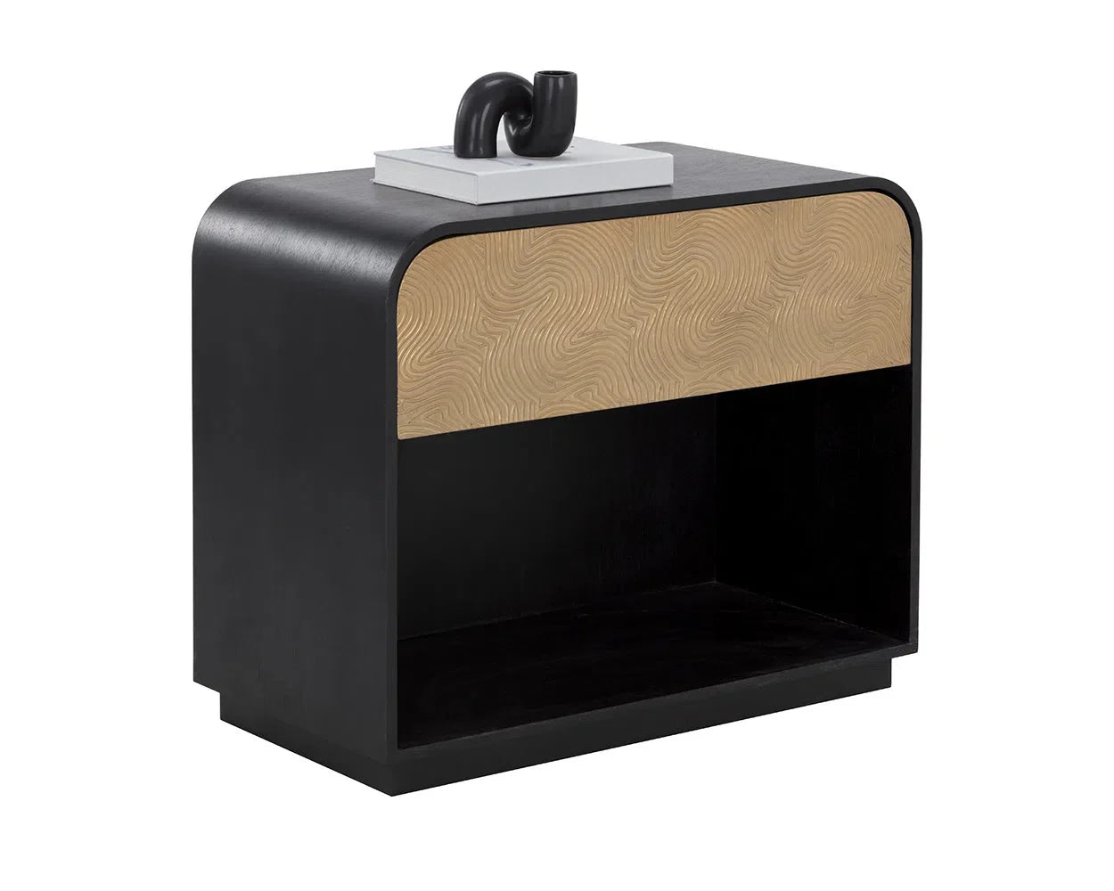 SUNPAN Algarve Mango Wooden Nightstand