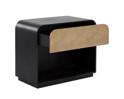 SUNPAN Algarve Mango Wooden Nightstand