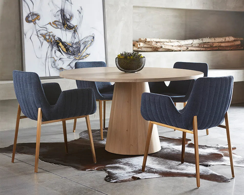 Elina Wooden Classic Dining Table