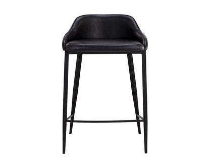 Astra Leather Upholstered Counter Stool