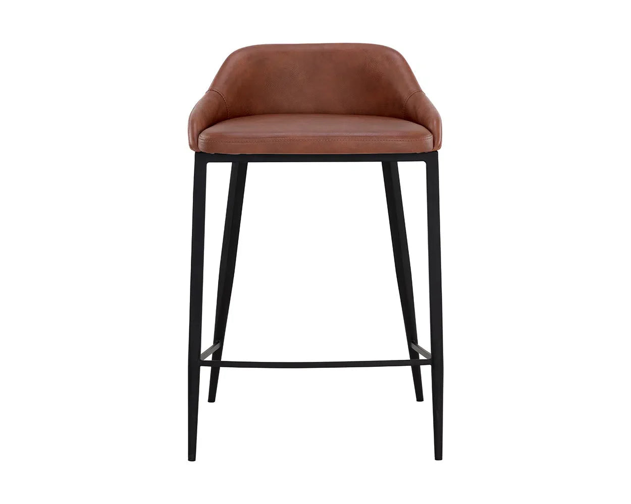 Astra Leather Upholstered Counter Stool