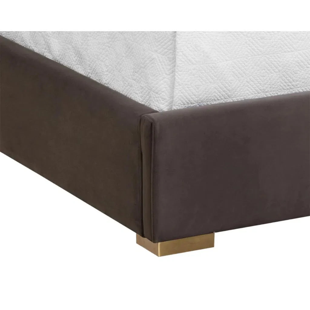 Reign Fabric Upholstered Meg Ash Bed