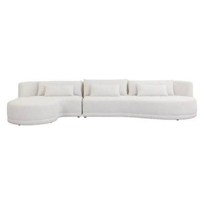 Laken Fabric Upholstered Sofa Chaise