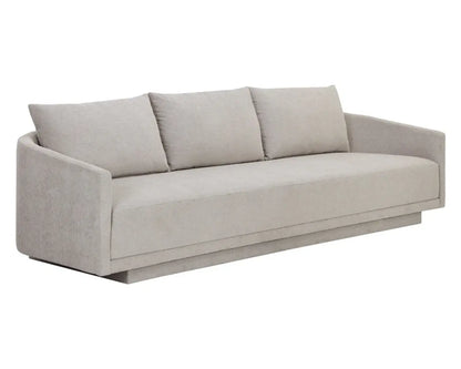 Gannon Polyester Upholstered Modern Sofa