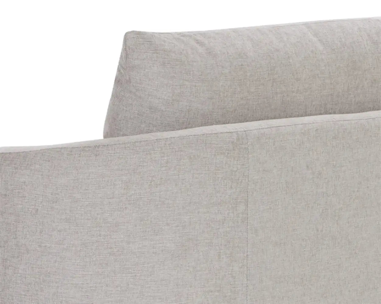 Gannon Polyester Upholstered Modern Sofa