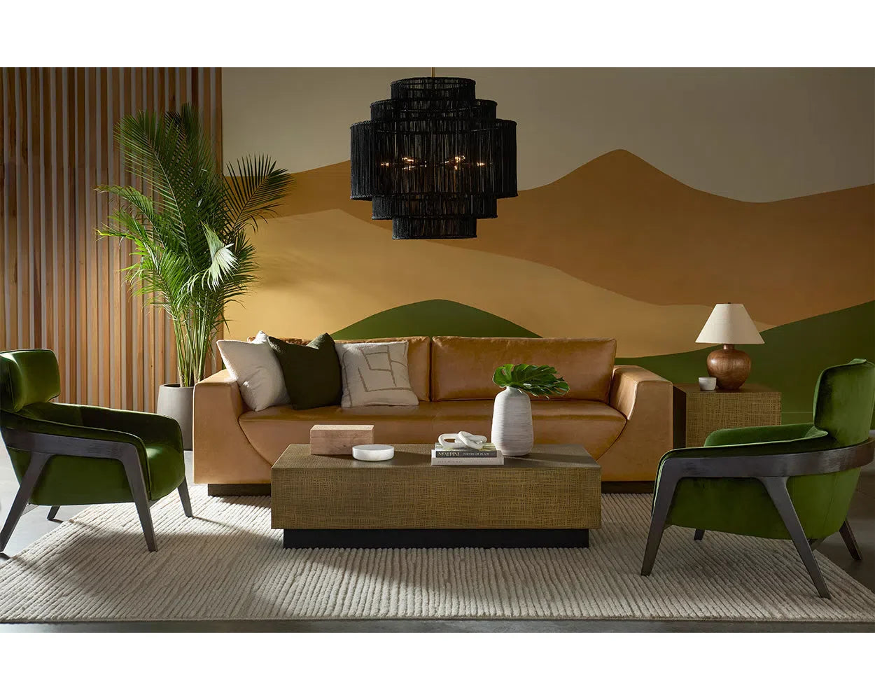 SUNPAN Anakin Leather Sofa