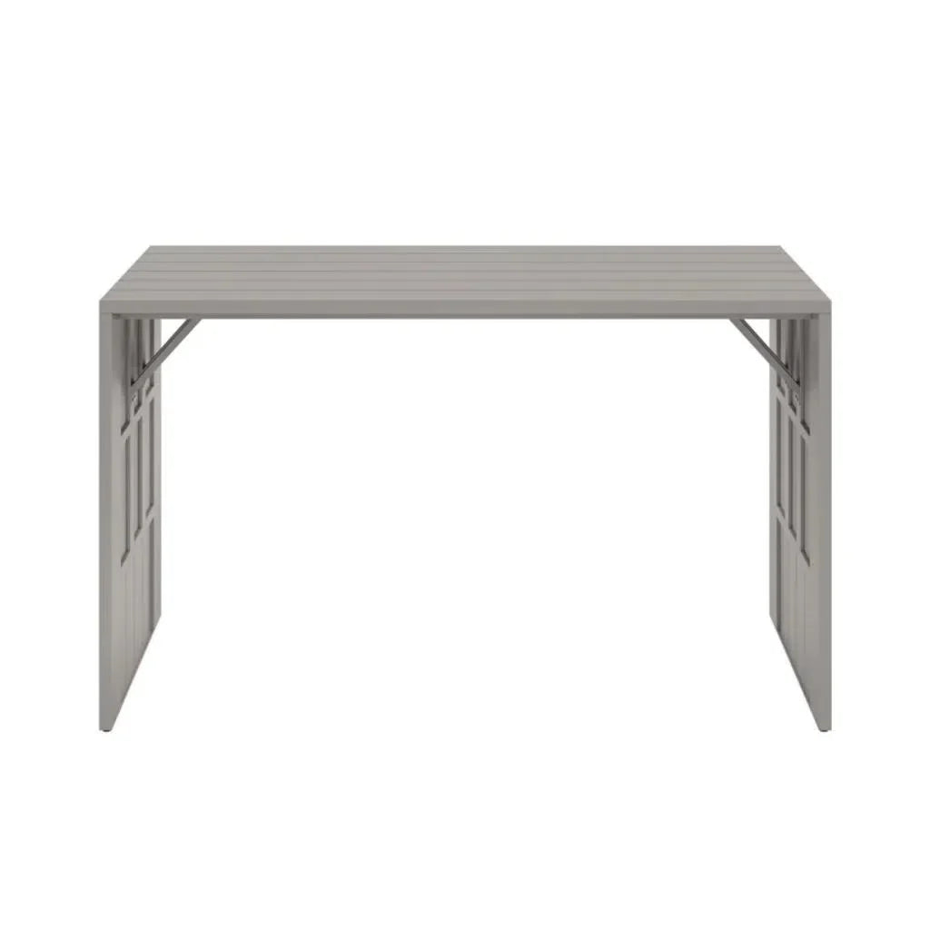 Verin Aluminum Outdoor Rectangular Bar Table