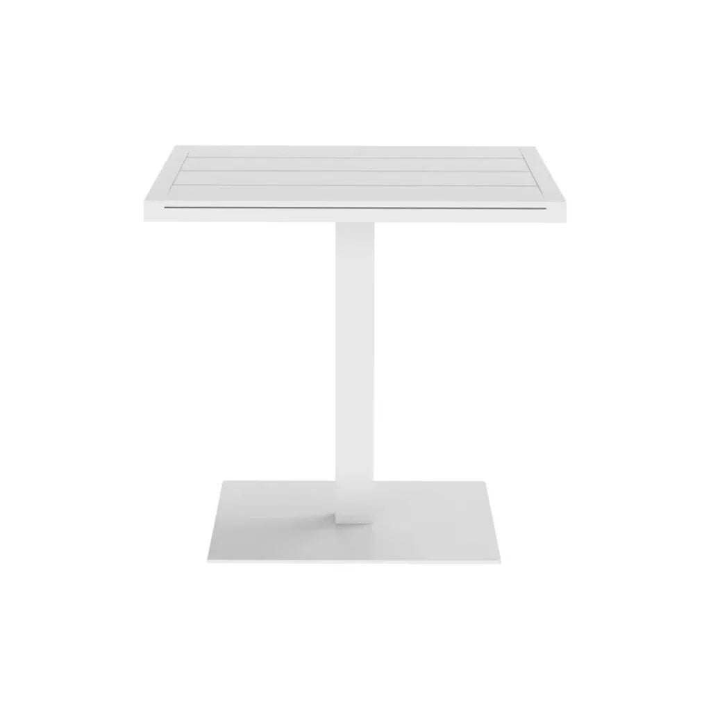 Merano Aluminum Outdoor Square Bistro Table
