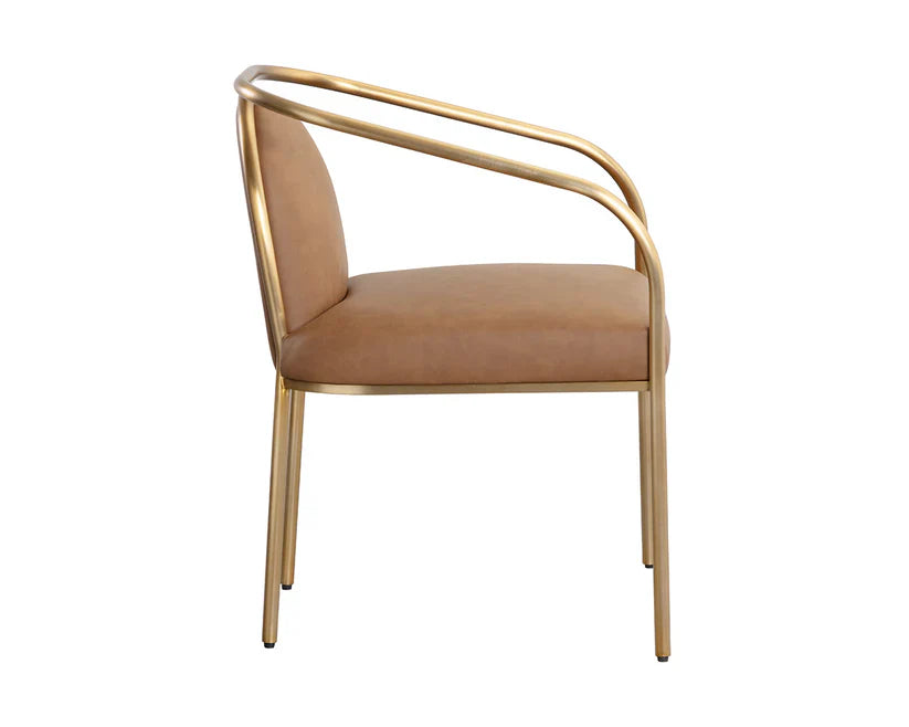 SUNPAN Cicero Dining Armchair Faux Leather