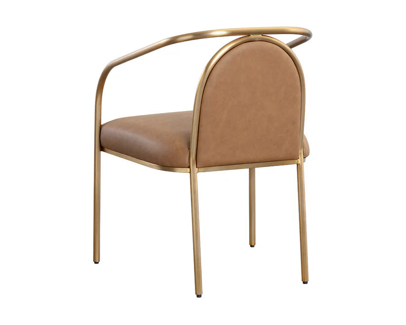 SUNPAN Cicero Dining Armchair Faux Leather