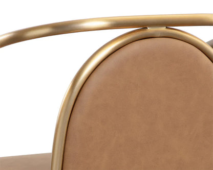 SUNPAN Cicero Dining Armchair Faux Leather
