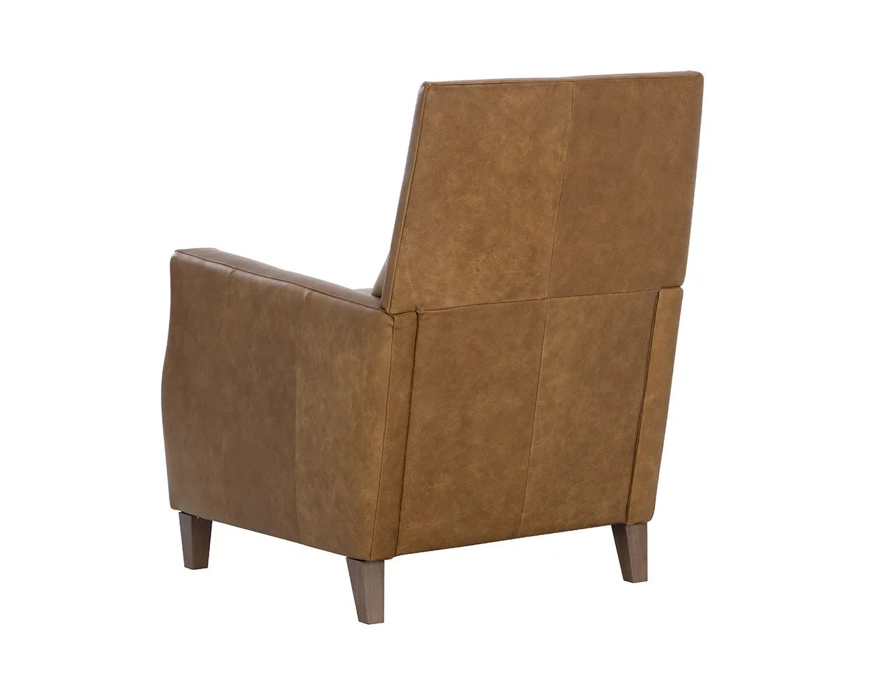 Florenzi Leather Upholstered Lounge Chair