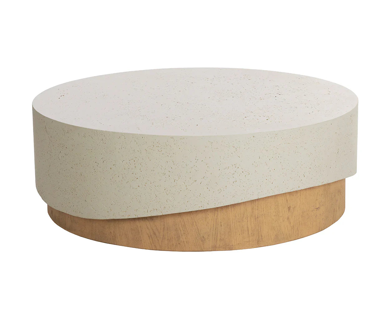 SUNPAN Patras Coffee Table Concrete For Indoor Outdoor Use