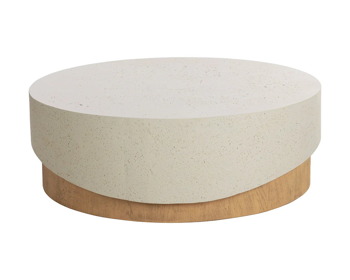 SUNPAN Patras Coffee Table Concrete For Indoor Outdoor Use
