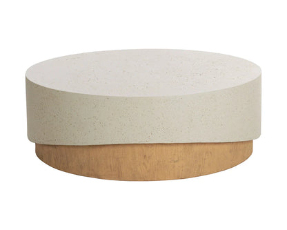 SUNPAN Patras Coffee Table Concrete For Indoor Outdoor Use