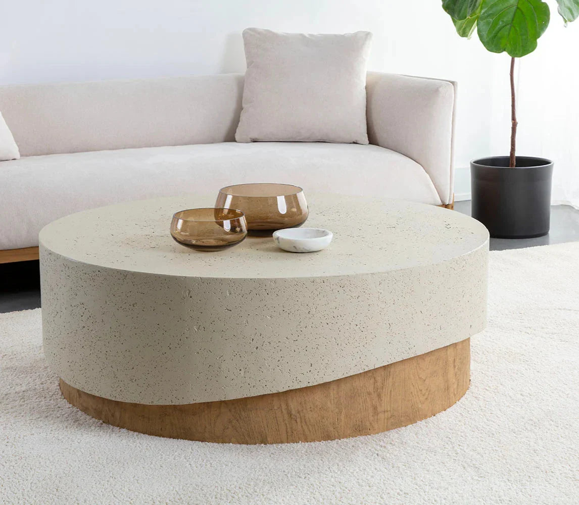 Patras Coffee Table Concrete Design For Indoor Outdoor Use