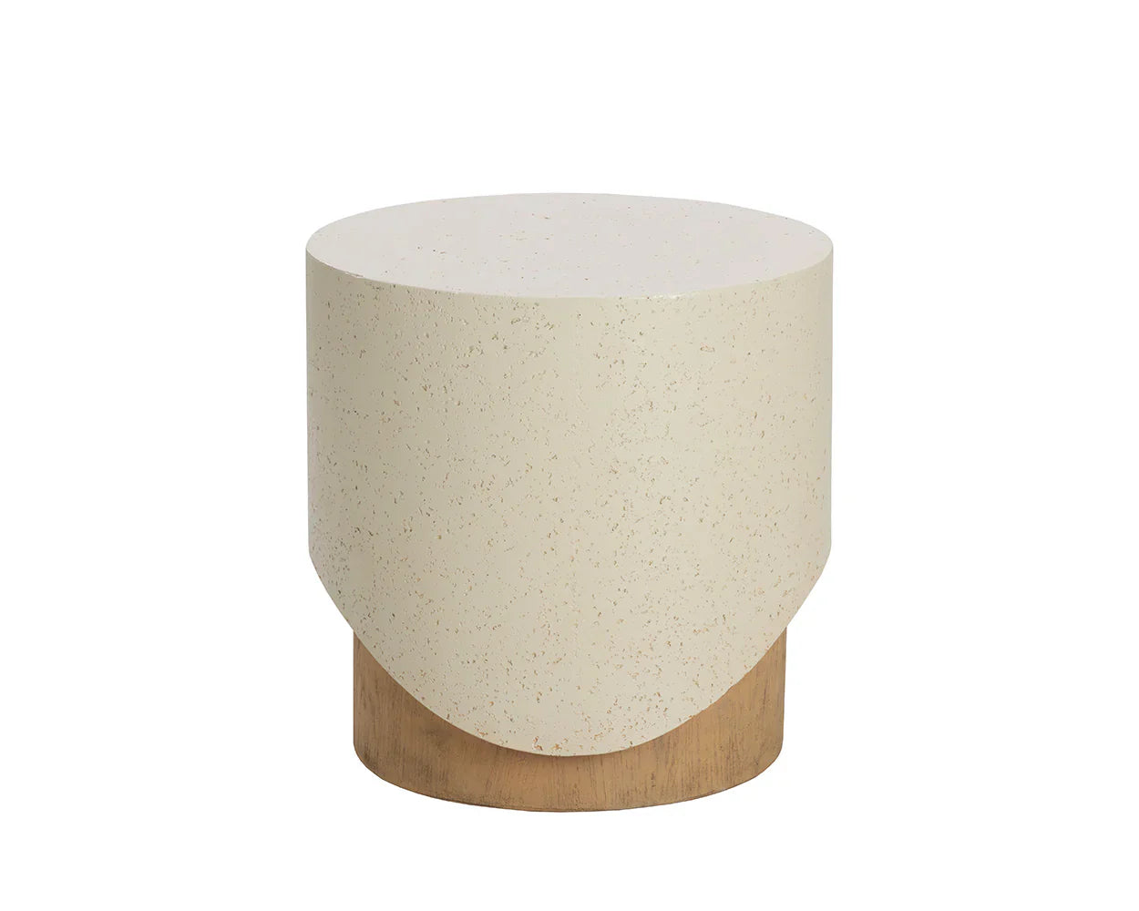 Patras End Table Contemporary Concrete Design For Outdoors