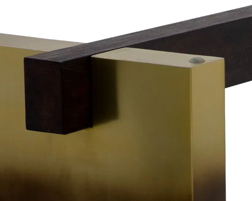 Calvosa Dining Table Base With Dark Bronze Finish