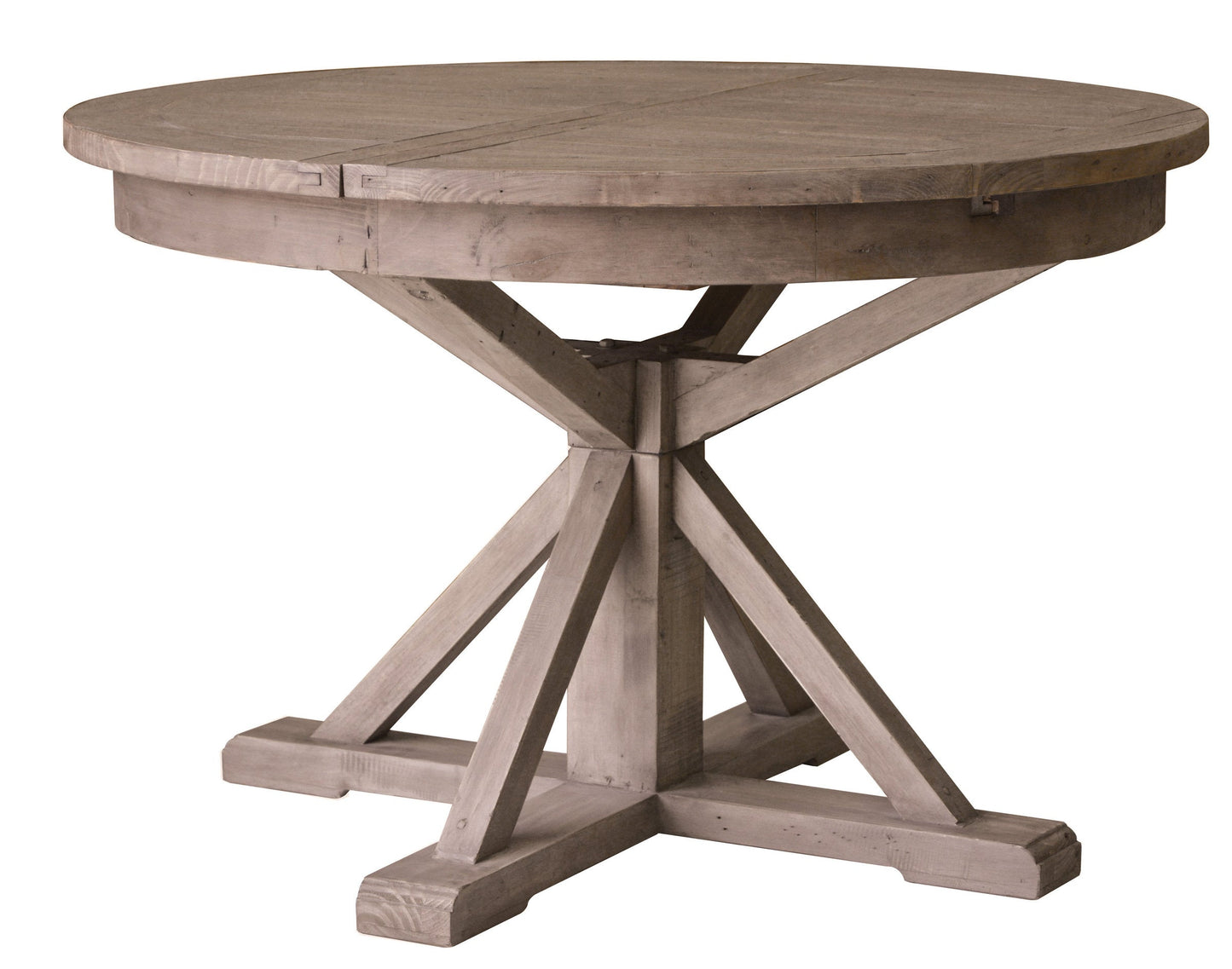 LH Home Irish Coast Extendable Round Dining Table