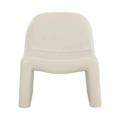 Kessel Lounge Chair Contemporary Cream Concrete Design