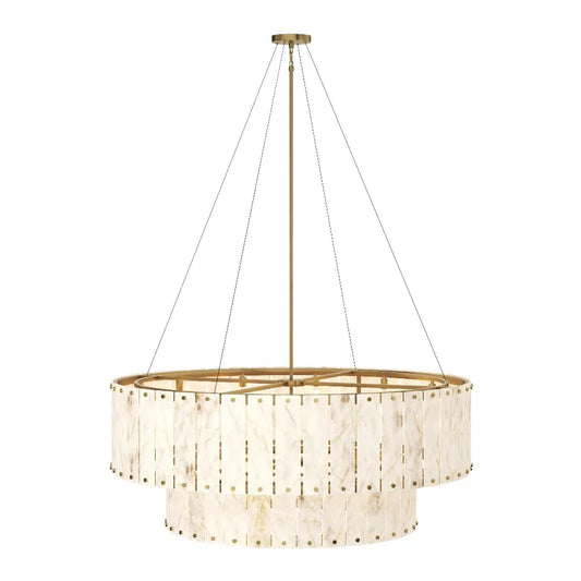 Apsara Cream Alabaster Chandelier