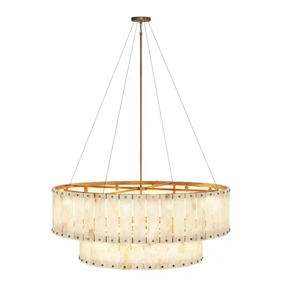 Apsara Cream Alabaster Chandelier