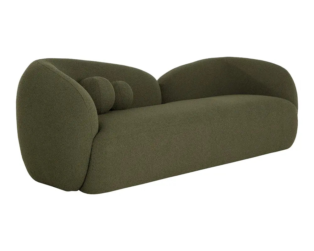 Esme Polyester Upholstered Stylish Sofa