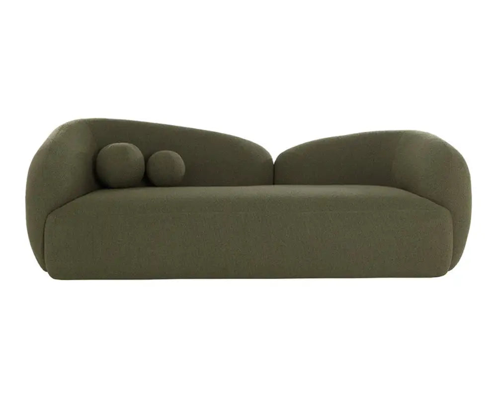 Esme Polyester Upholstered Stylish Sofa