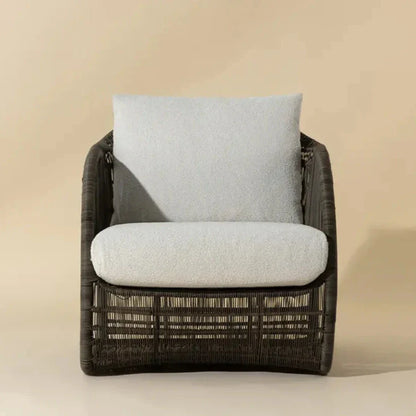 Tulum Polyester Upholstered Outdoor Lounge Chair