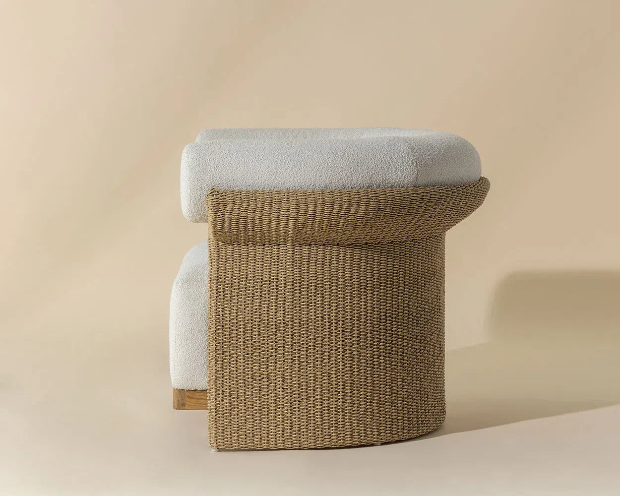 Asos Lounge Chair Louis Cream - Outdoor