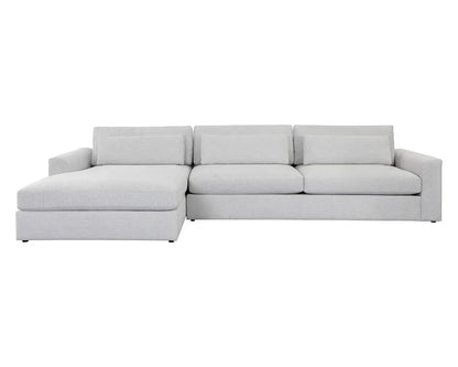 Merrick Fabric Upholstered Sofa Chaise