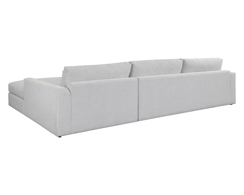 Merrick Fabric Upholstered Sofa Chaise