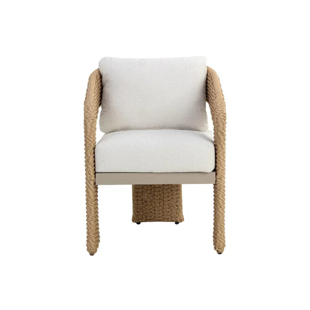 Pylos Fabric Outdoor Dining Armchair