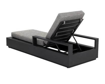 Tavira Lounger Lanikai Salt And Pepper Modern Outdoor Chair