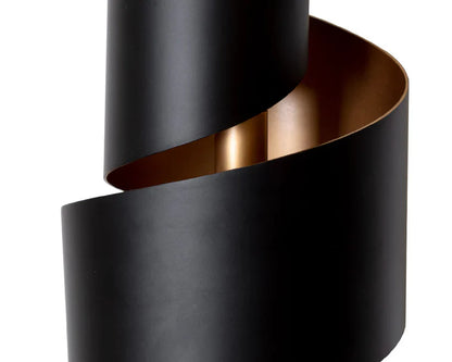 Elegant Modern Aphelion Sconce Matte Black And Gold