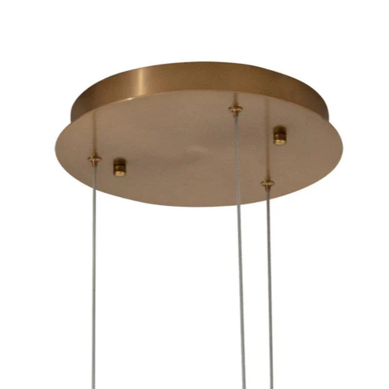 Saphira Chandelier Modern Design With Bronze And Gold Finish