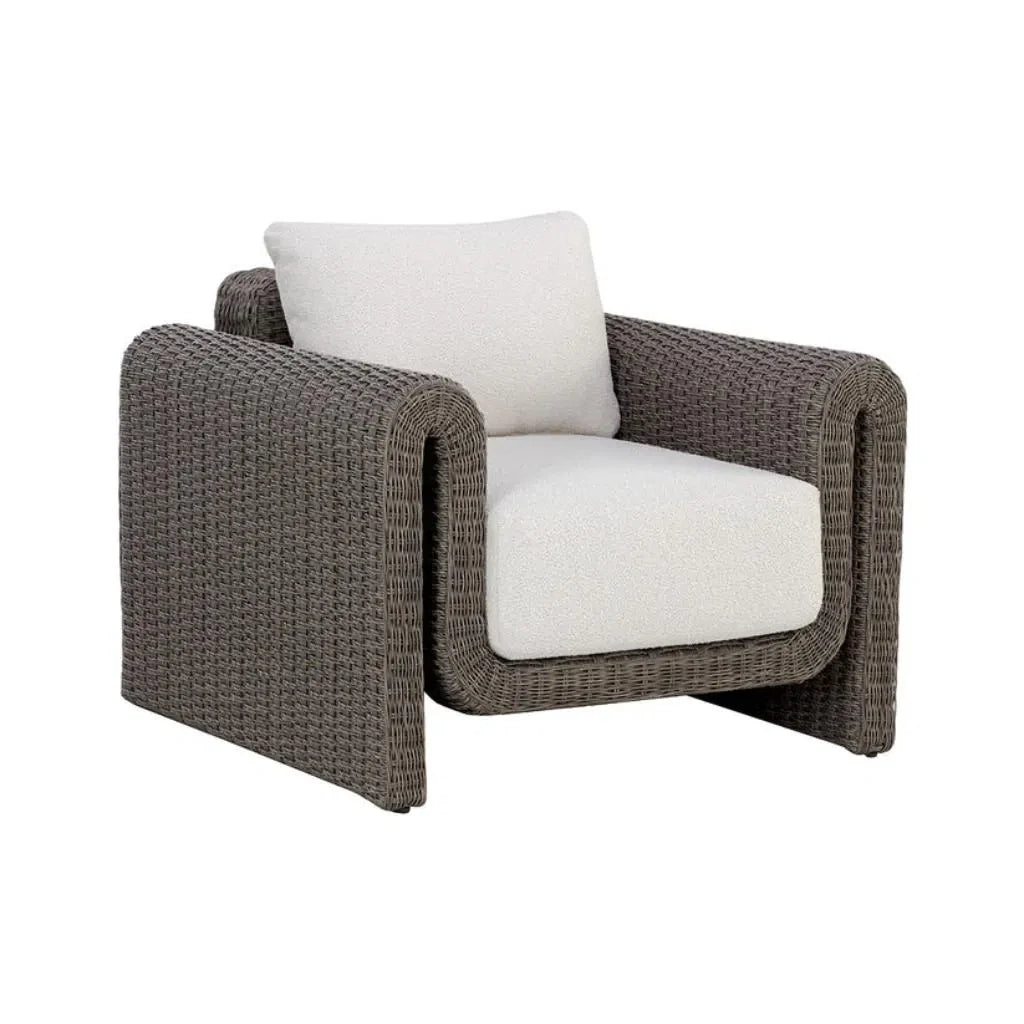 Tibi Fabric Outdoor Lounge Chair