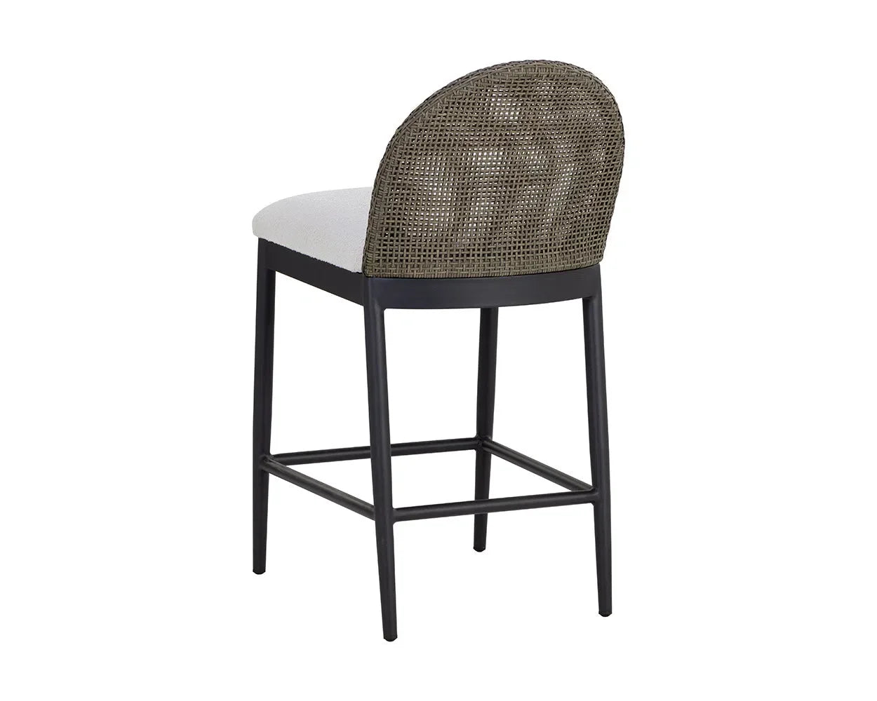 Calandri Fabric Outdoor Counter Stool