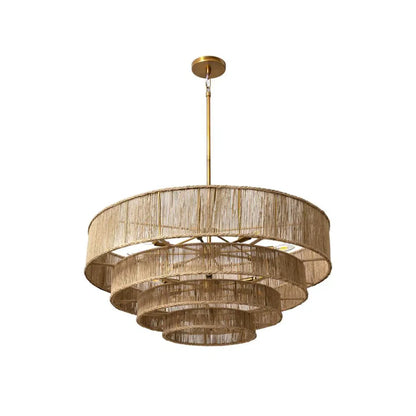 Lumina Handmade Jute Chandelier