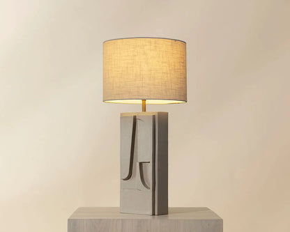 Dirsan Aluminum Based Fabric Table Lamp