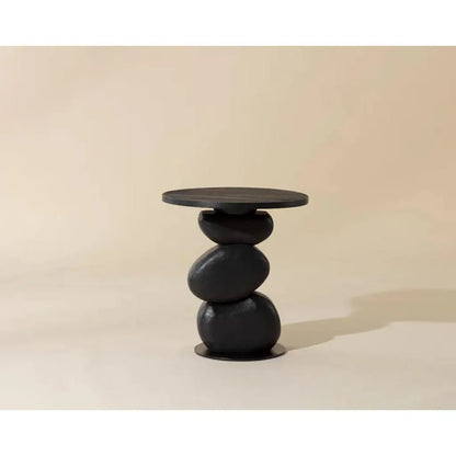 SUNPAN Paplo Wooden Round End Table