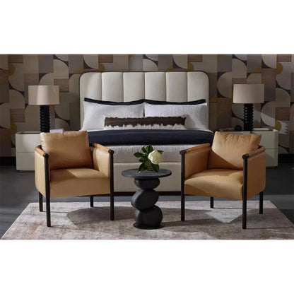 SUNPAN Paplo Wooden Round End Table