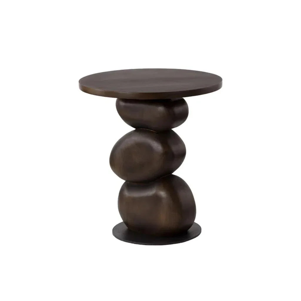 SUNPAN Paplo Wooden Round End Table