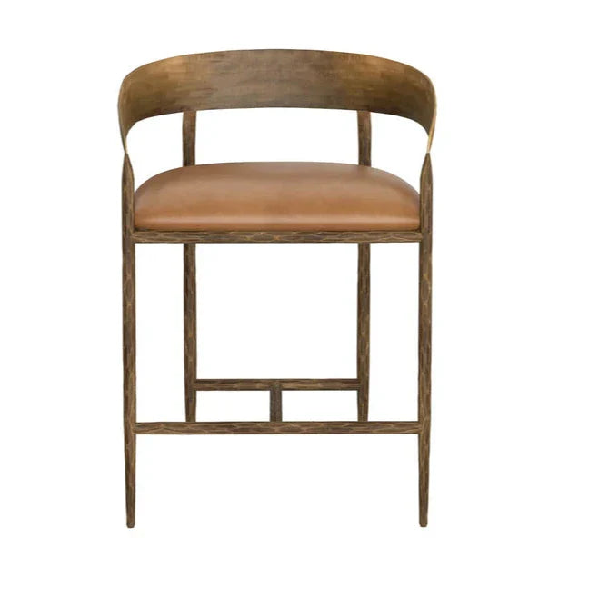 Zanatta Upholstered Modern Counter Stool