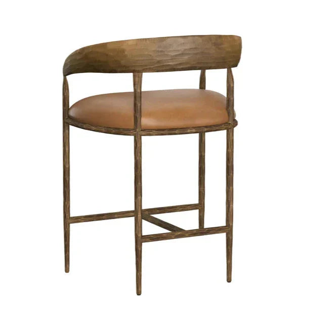 Zanatta Upholstered Modern Counter Stool