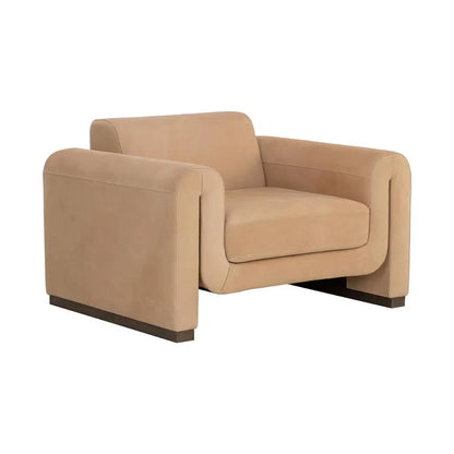 Romer Leather Upholstered Luxurious Armchair