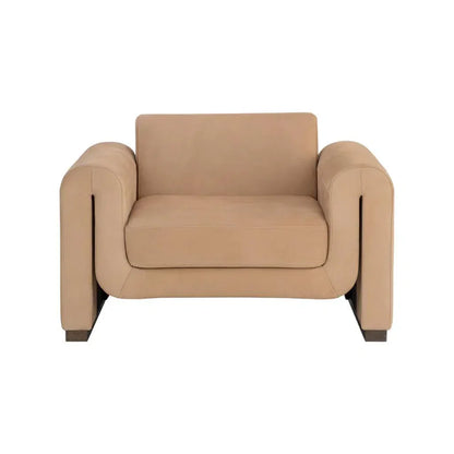 Romer Leather Upholstered Luxurious Armchair