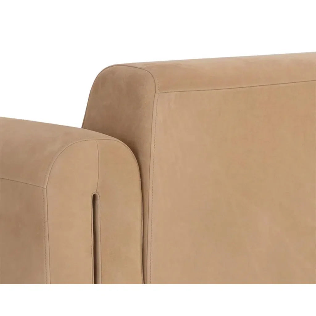 Romer Leather Upholstered Luxurious Armchair