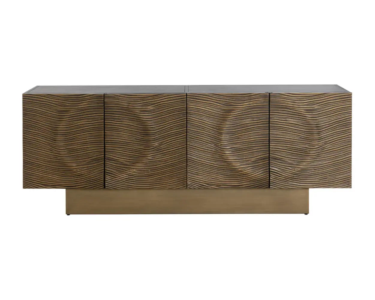 Dharkan Iron Based Aluminum Sideboard