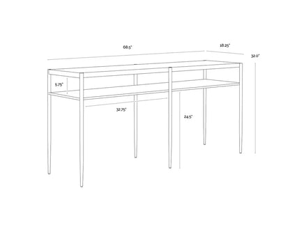 Naini Minimalist Designed Rectangular Console Table